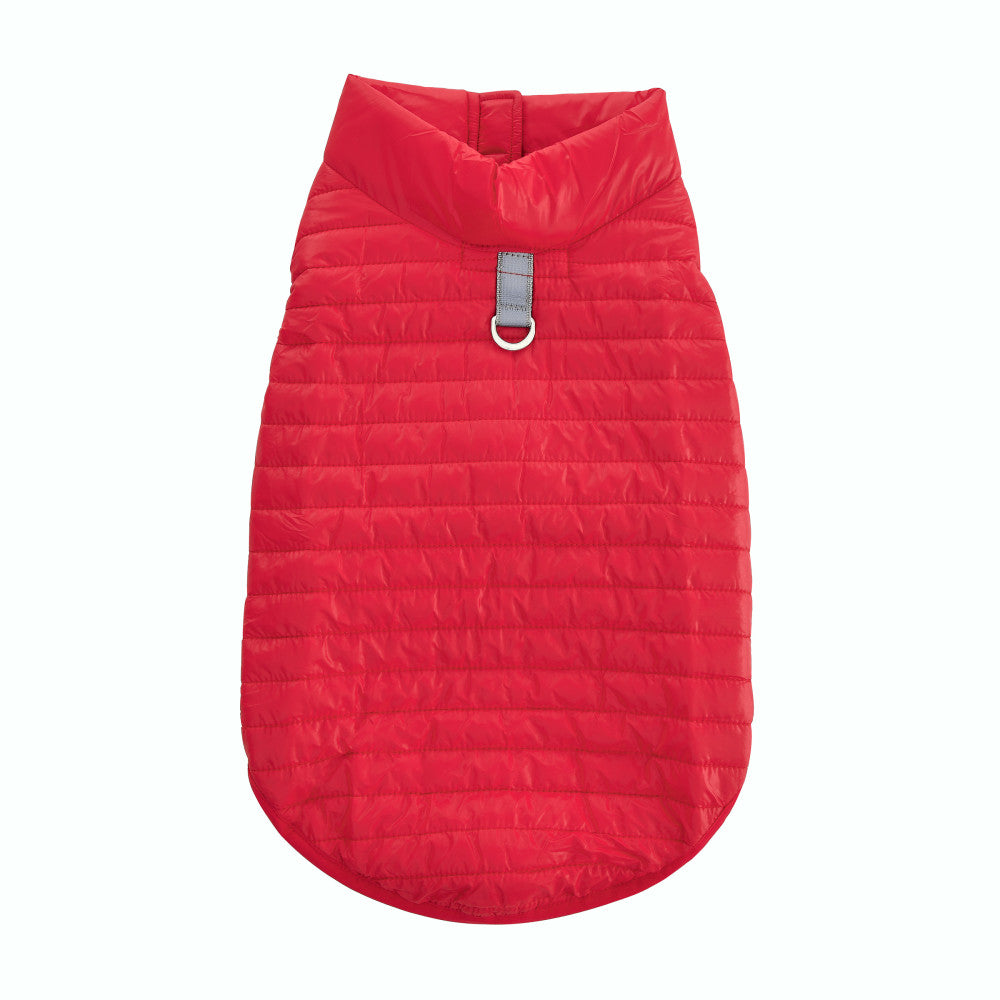 Monty Puffer Jacket In Red / Size:Large