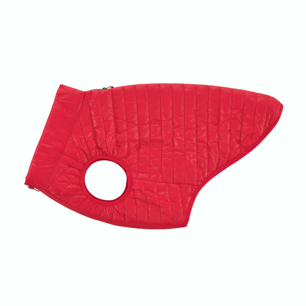 Monty Puffer Jacket In Red / Size:Large