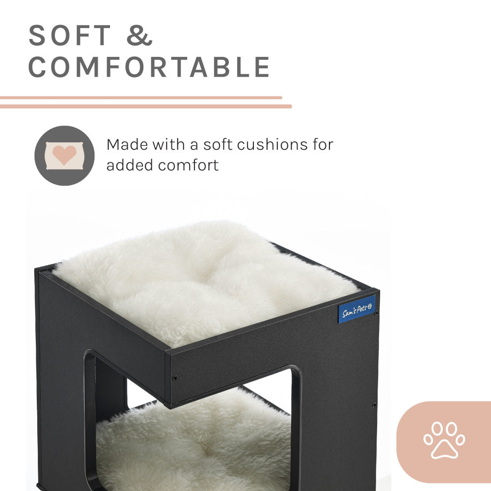 Escher Cat Tree 23.5'' In Black