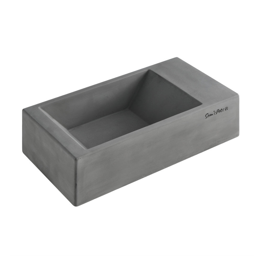 Duke Pet Bowl 13'' In Dark Grey