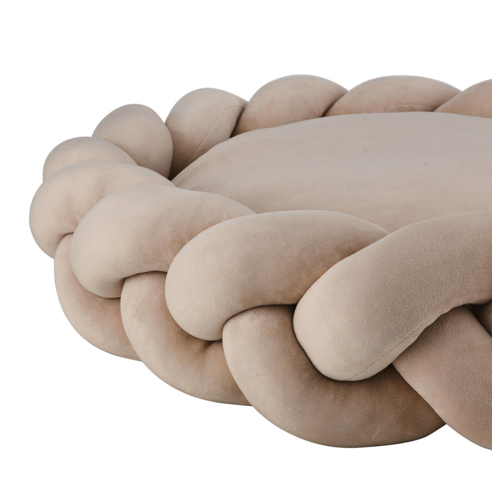 Ivy 27'' Dog Bed In Beige