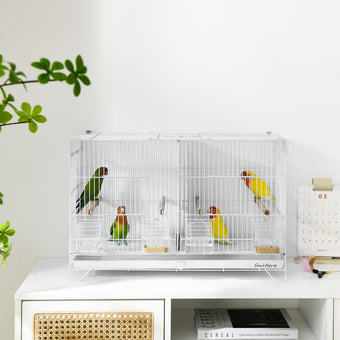 Willow 24'' Bird Cage In White