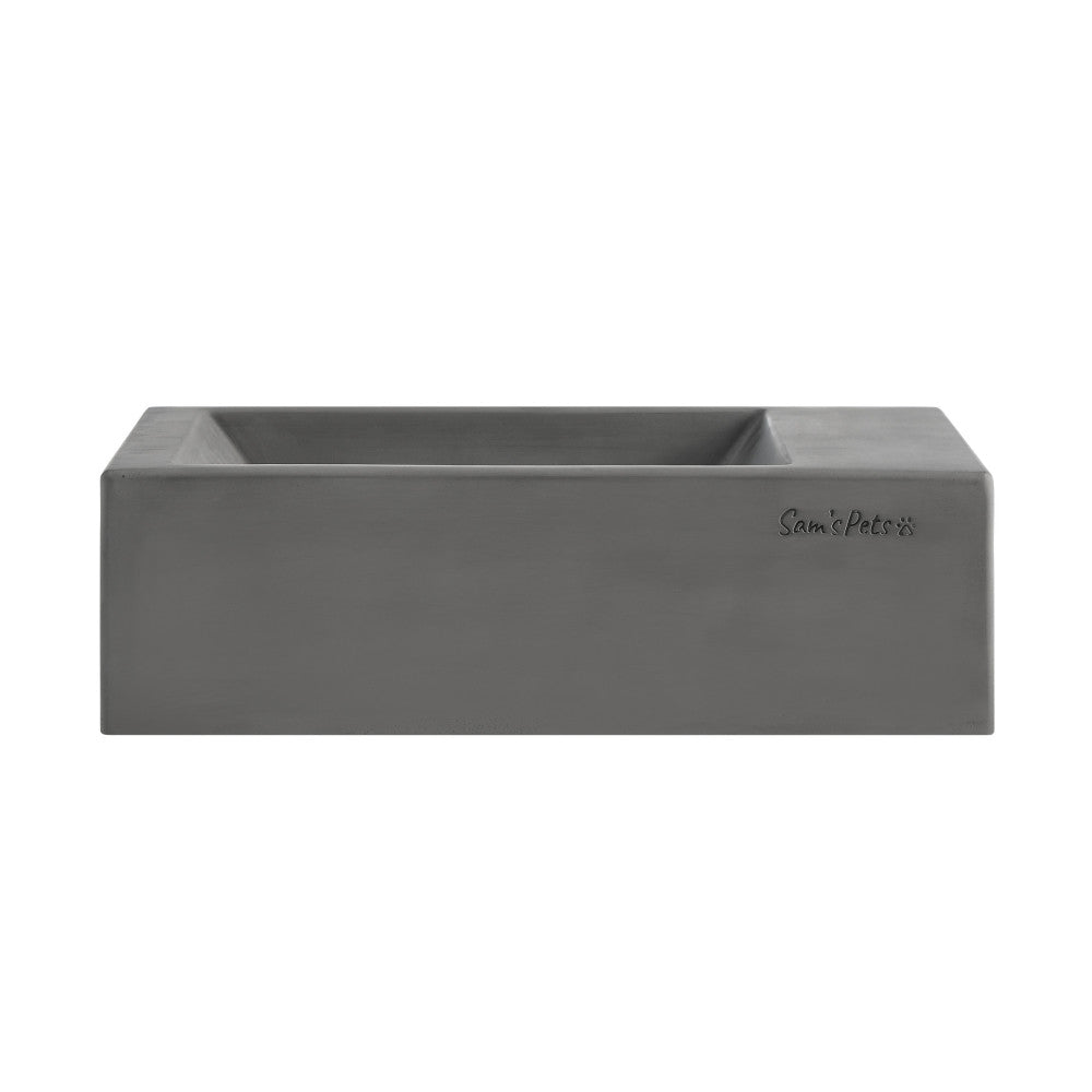 Duke Pet Bowl 13'' In Dark Grey
