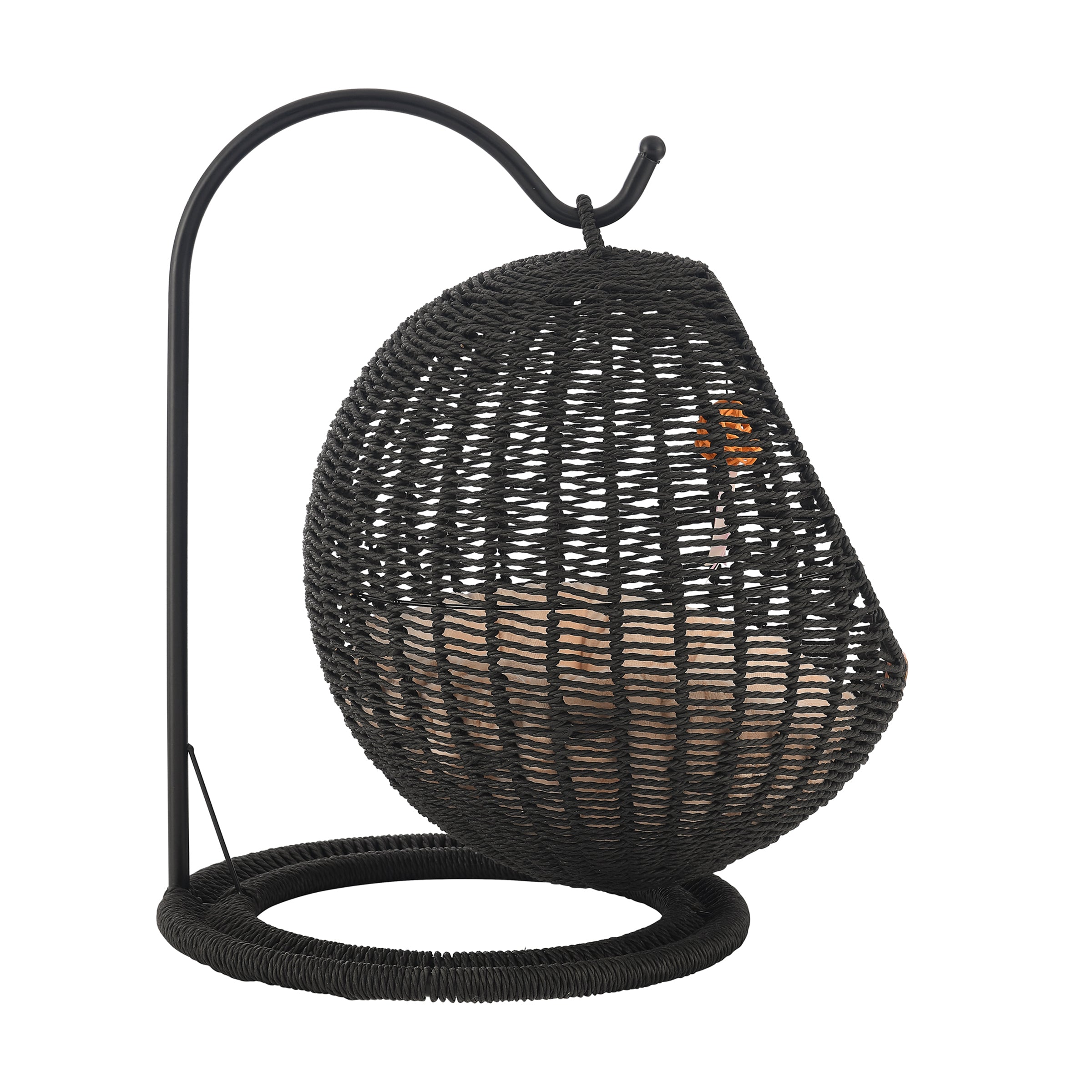 Sam's Pets Nala Hanging Egg Cat Condo In Black