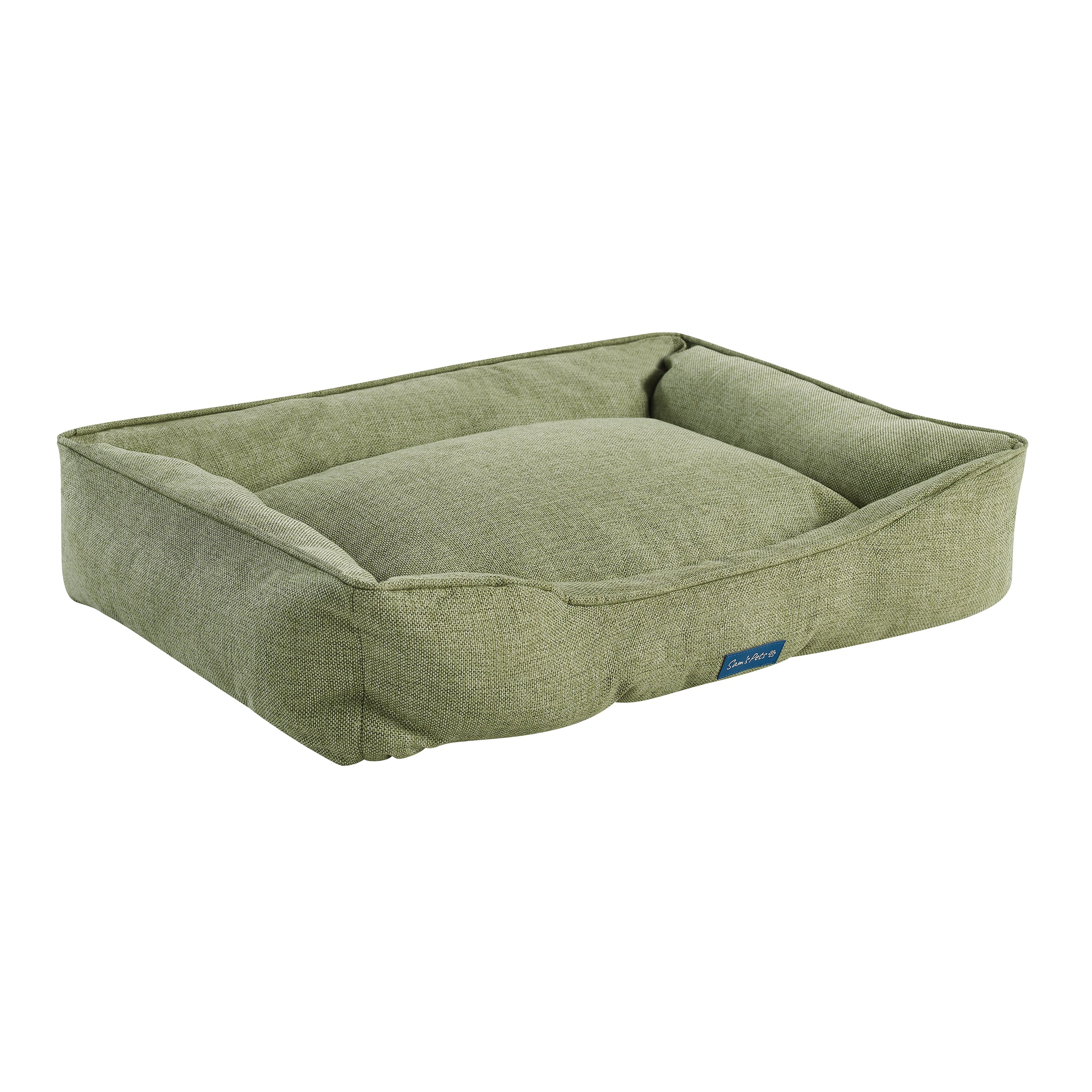 Sam's Pets Julius Medium Olive Dog Bed
