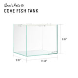 Sam's Pets Cove 11 Gallon Fish Tank