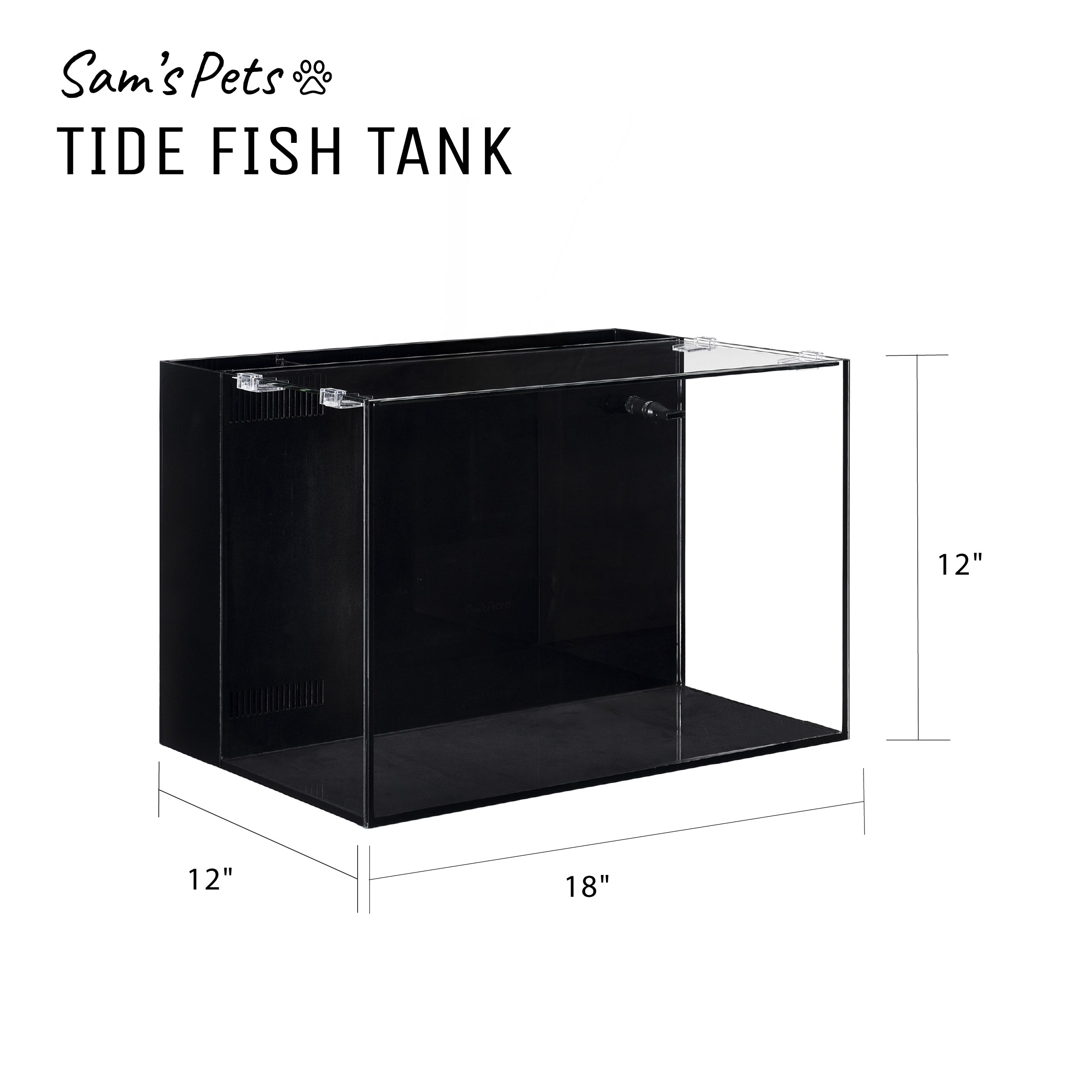 Sam's Pets Tide 11 Gallon Filtered Fish Tank