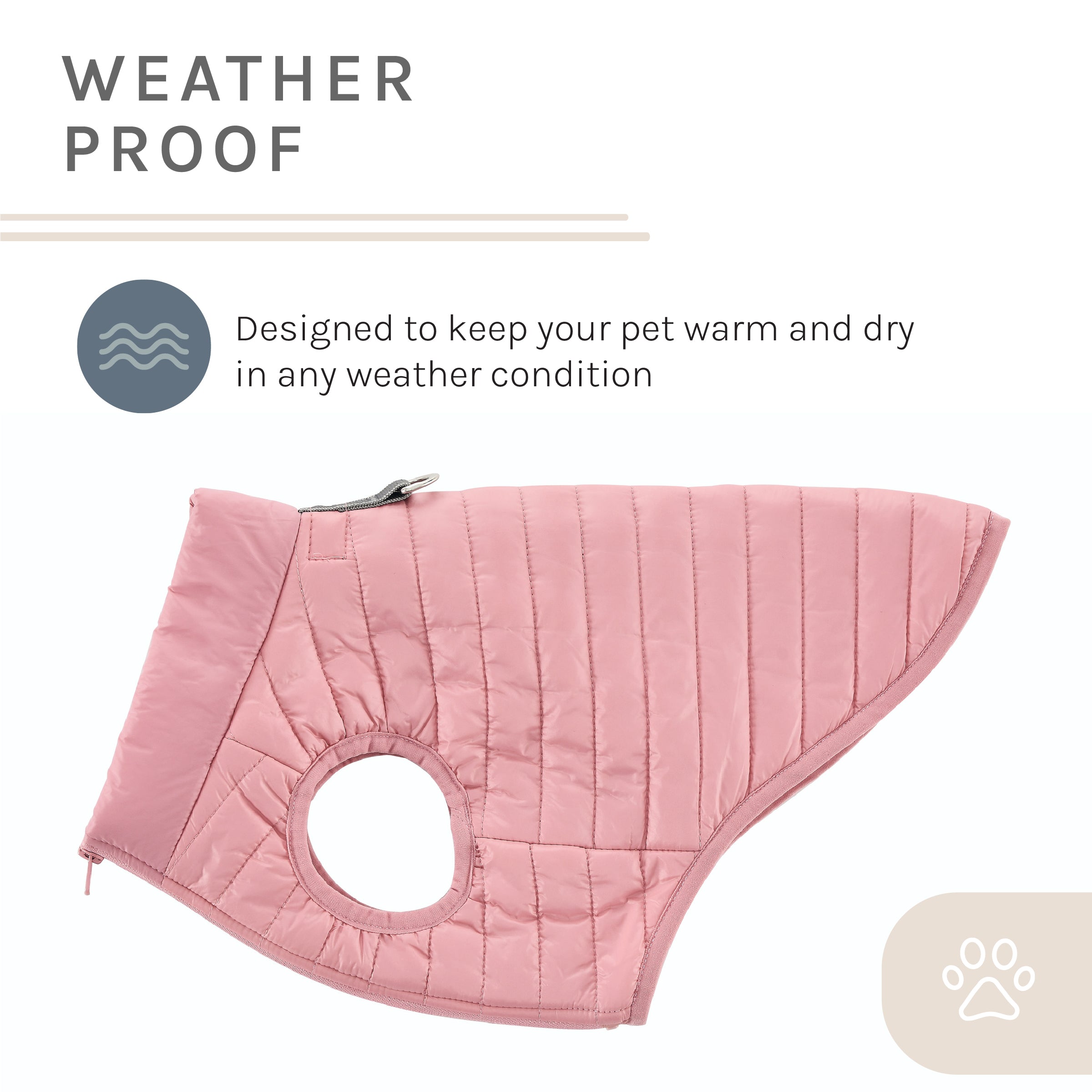 Monty Puffer Jacket In Pink / Size:Medium