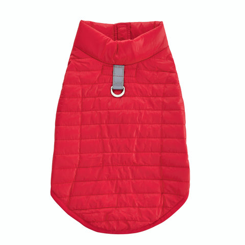 Monty Puffer Jacket In Red / Size:Medium