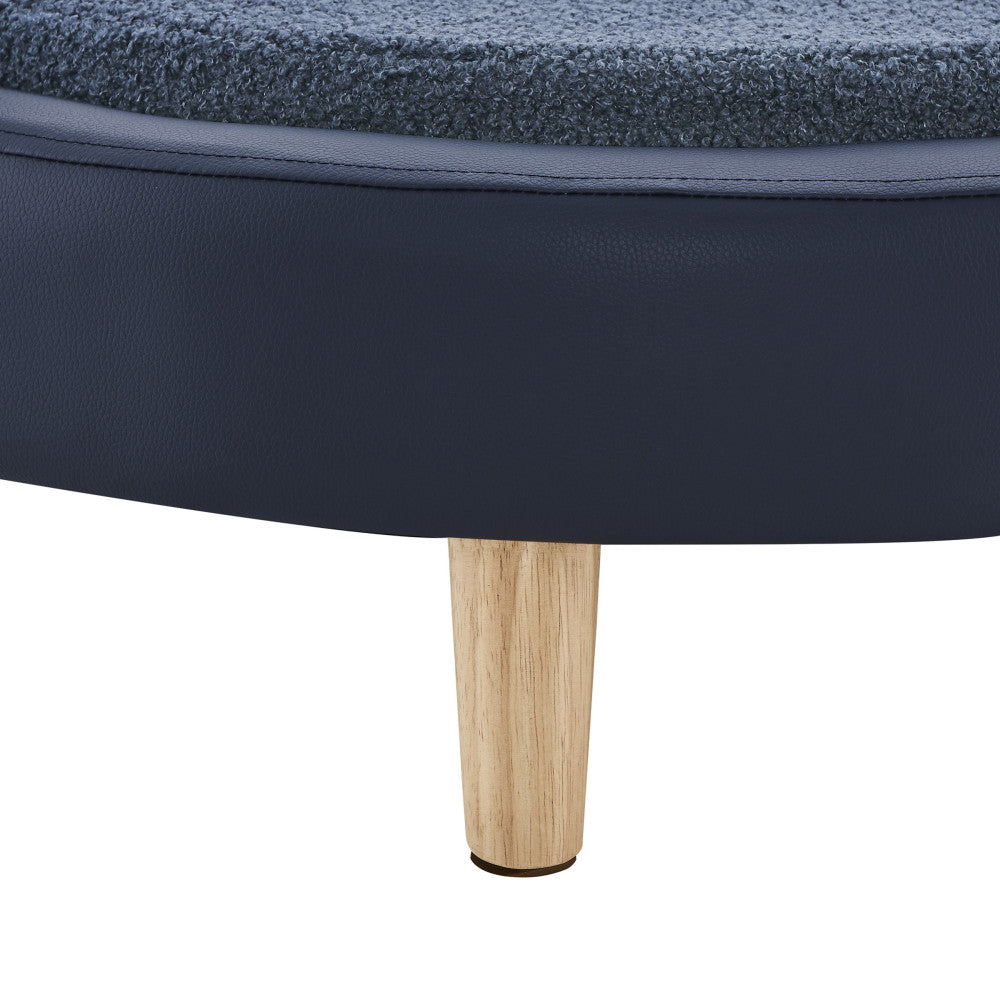 Milo 31'' Dog Bed In Navy