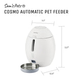 Cosmo 3.5L Automatic Dog/Cat Feeder In White