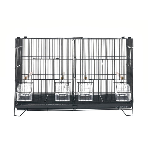Willow 24'' Bird Cage In Black