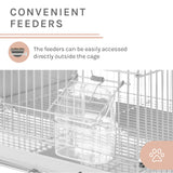 Willow 24'' Bird Cage In White