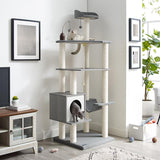 Tyrone® 70 inch Gray Cat Tree