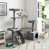 Longshot® 53.5" Gray Cat Tree