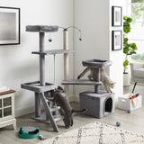 Longshot® 53.5" Gray Cat Tree