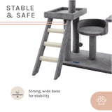 Longshot® 53.5" Gray Cat Tree