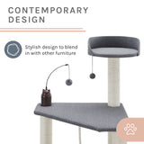 Tyrone® 70 inch Gray Cat Tree