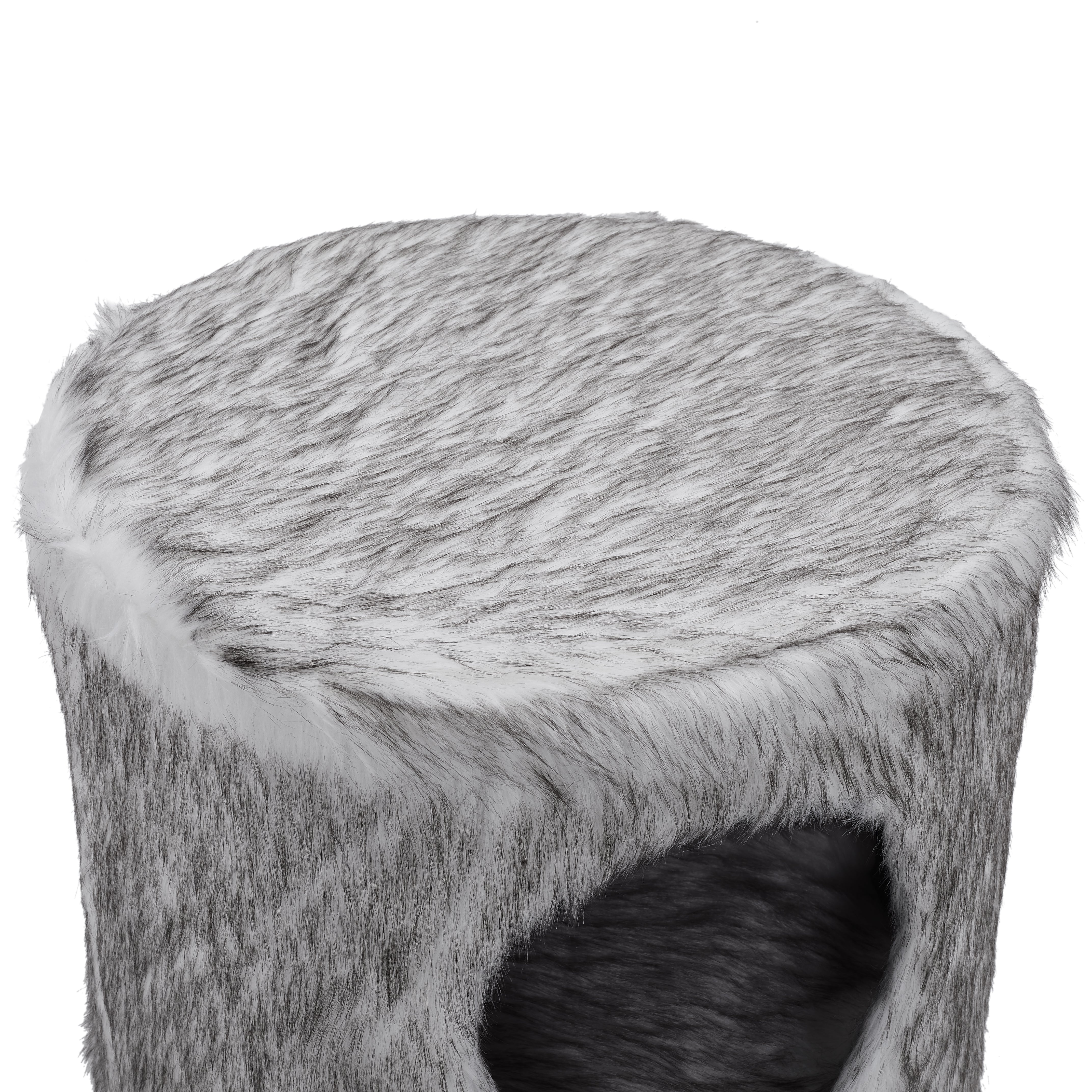 Gray Cat Tree Cylinder