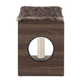 Dark Brown Cat Tree