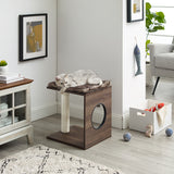 Sheree® 17" Dark Brown Cat Tree
