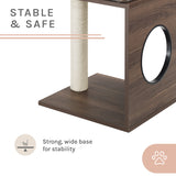 Sheree® 17" Dark Brown Cat Tree