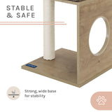 Sheree® 17" Light Brown Cat Tree