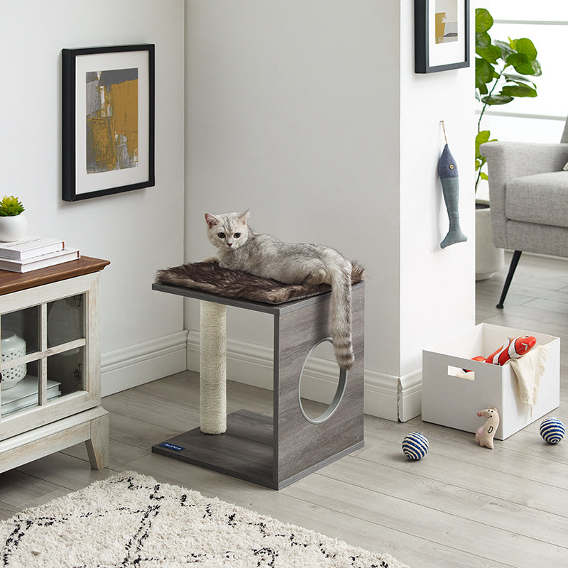 Sheree® 17" Gray Brown Cat Tree