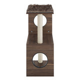 Dark Brown Cat Tree