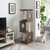 Sheree®50" Dark Brown Cat Tree