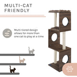 Sheree®50" Dark Brown Cat Tree