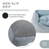 Arlo® Large Blue Plaid Dog Bed