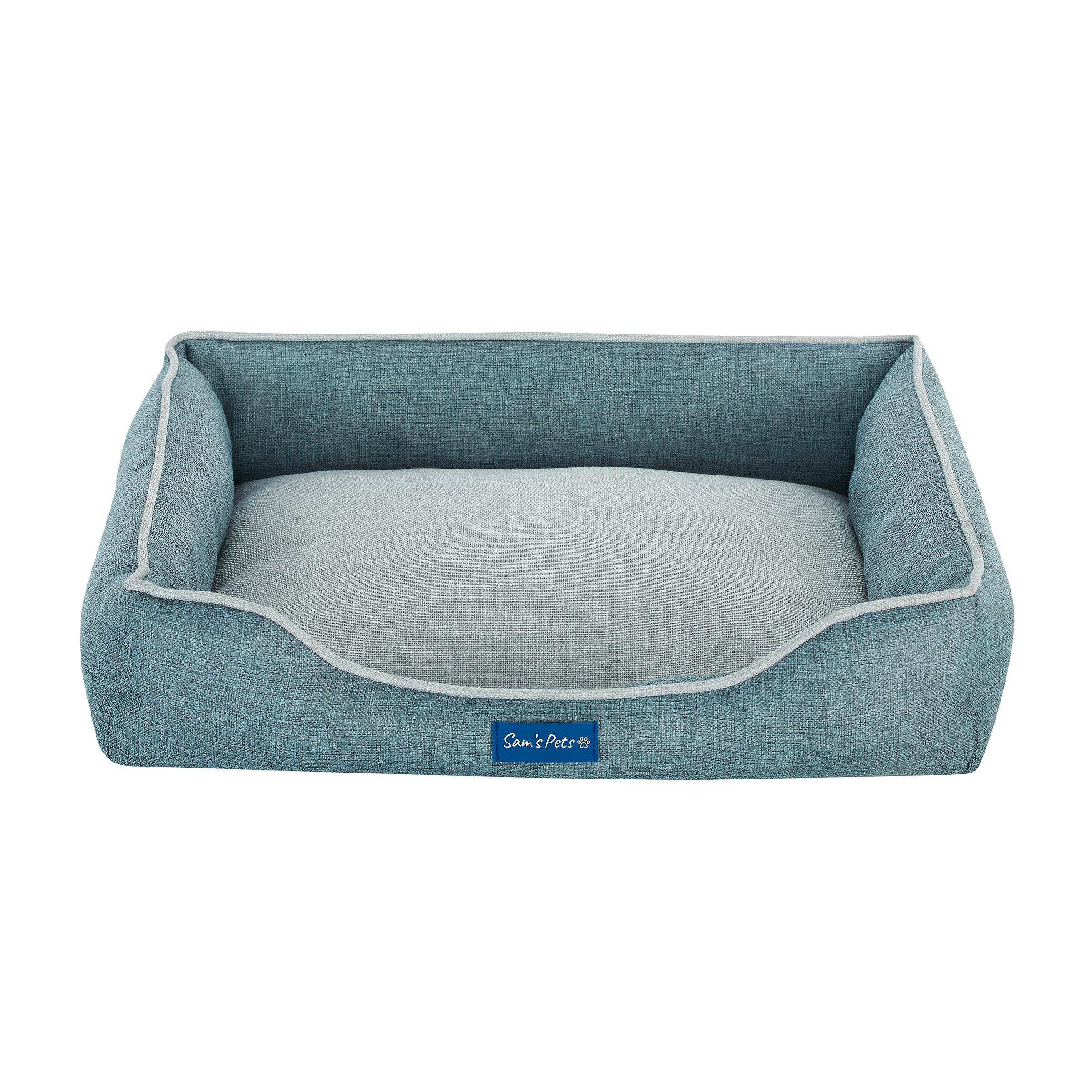 Arthur Small Teal Dog Bed