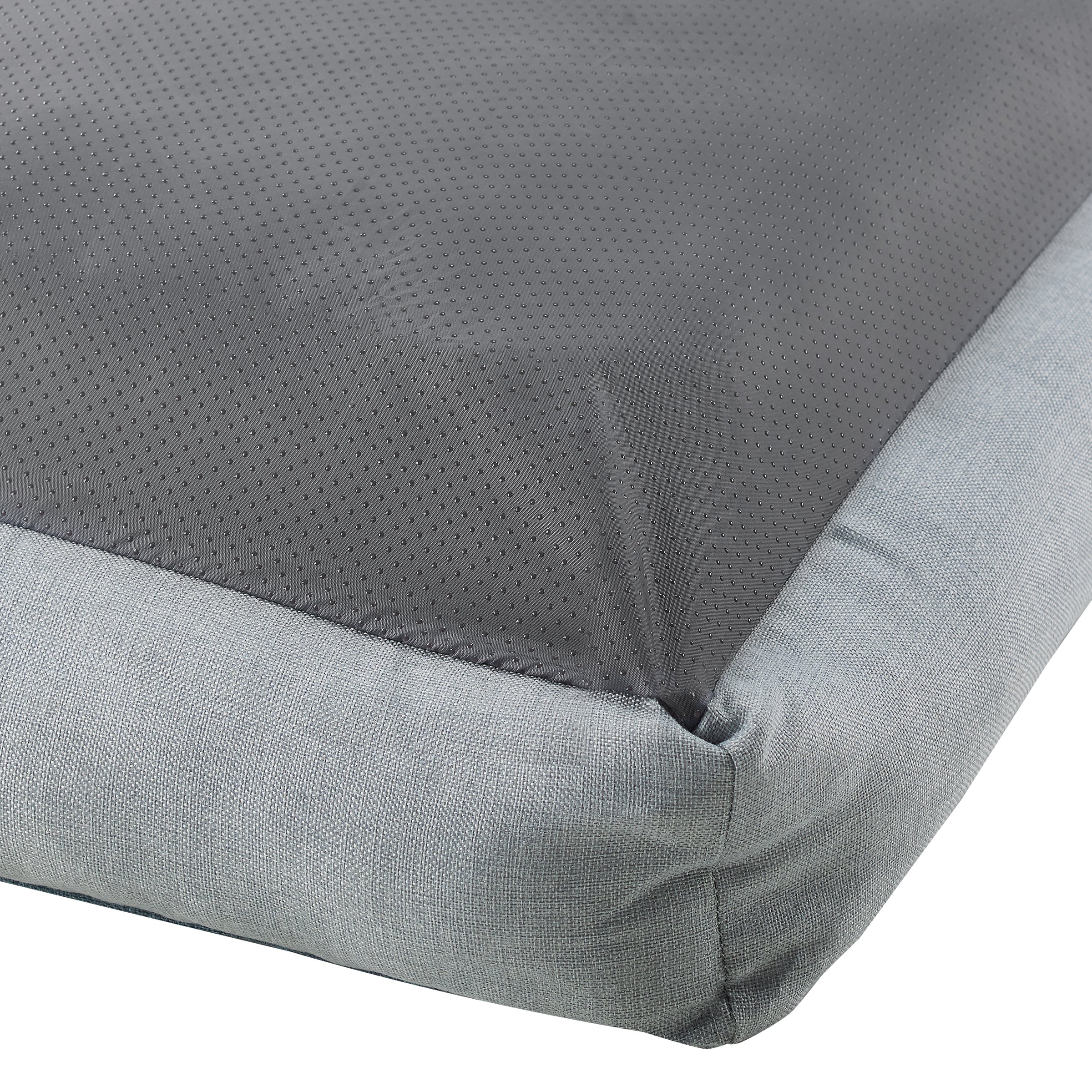Arthur Large Gray Dog Bed