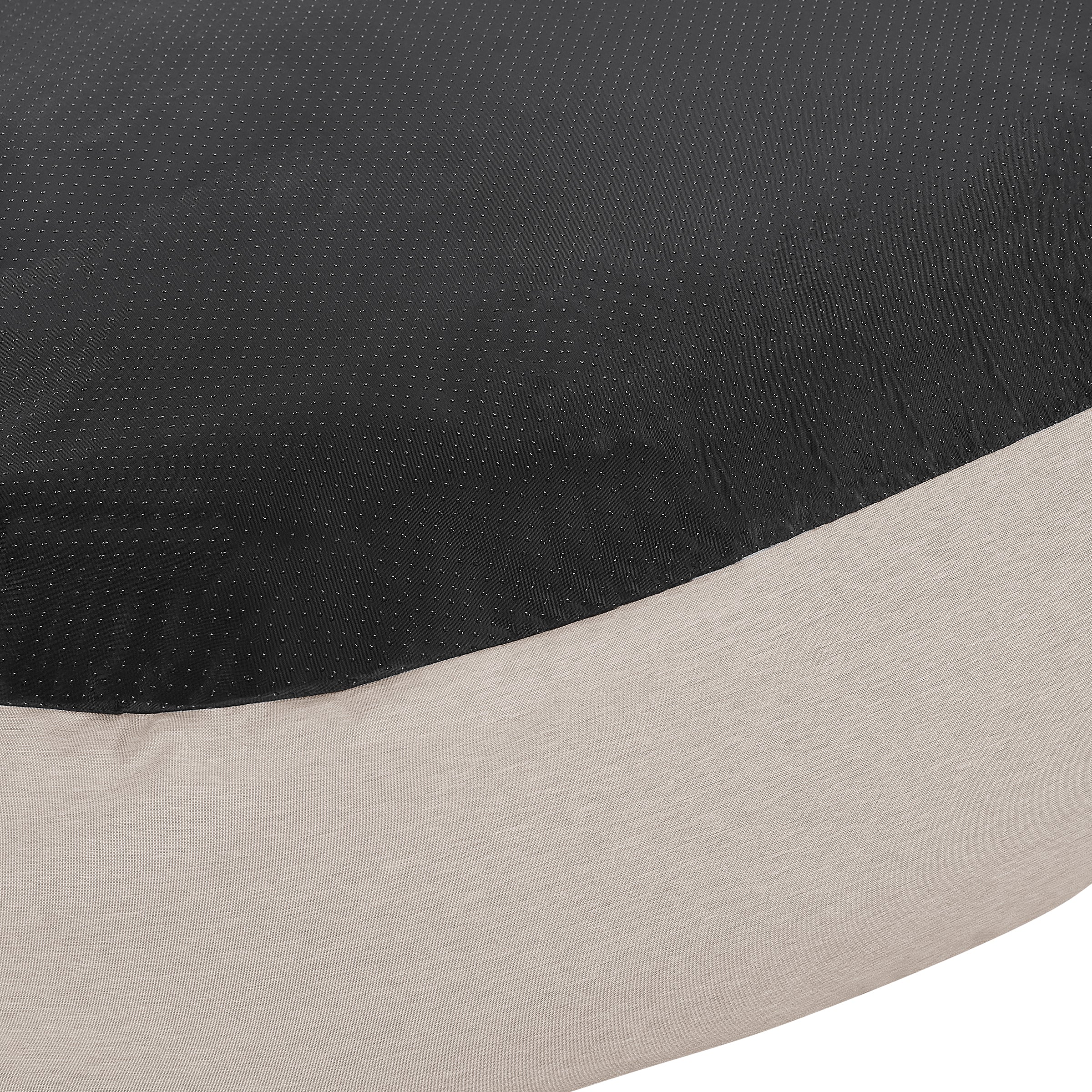 Missy® Large Beige Round Dog Bed