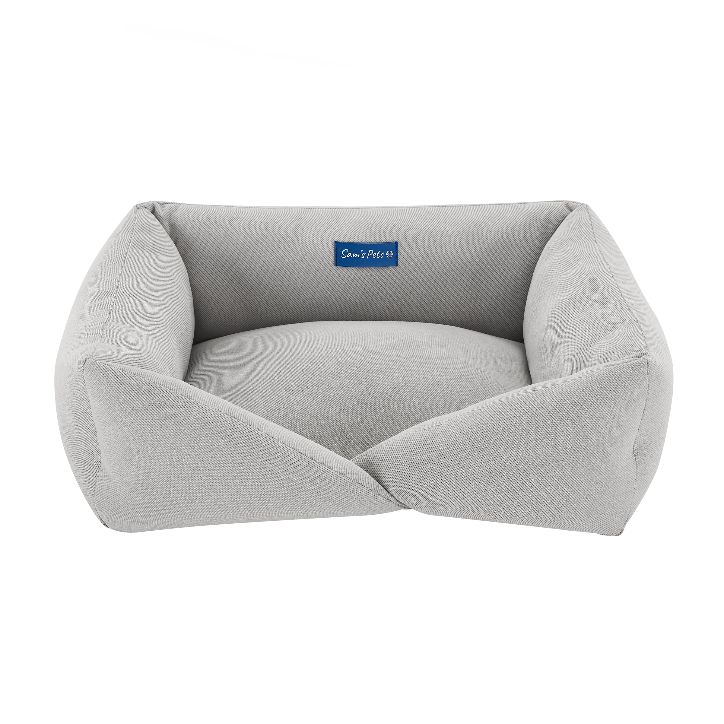 Ellie Small Gray Dog Bed