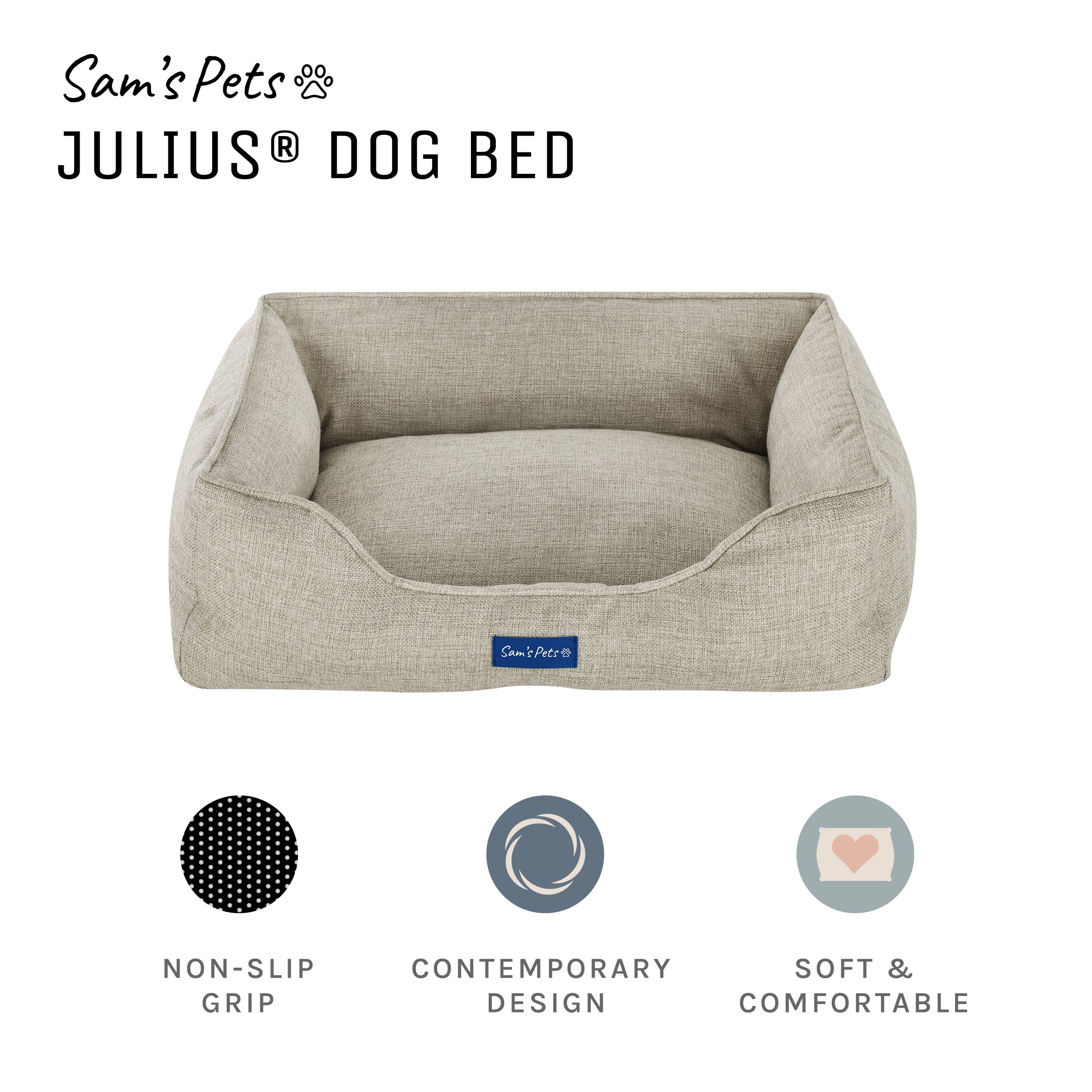 Julius® Small Brown Dog Bed