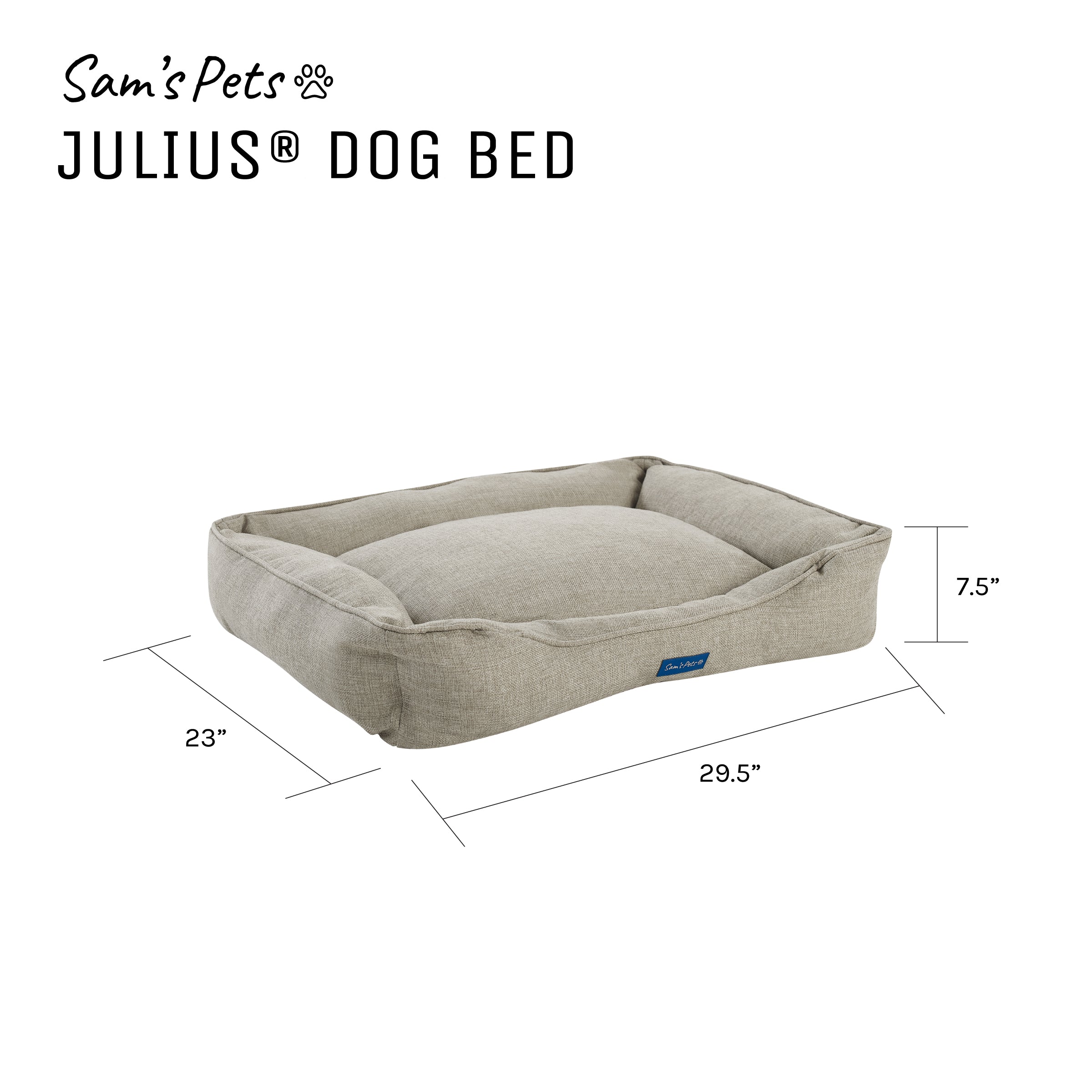 Julius® Medium Brown Dog Bed