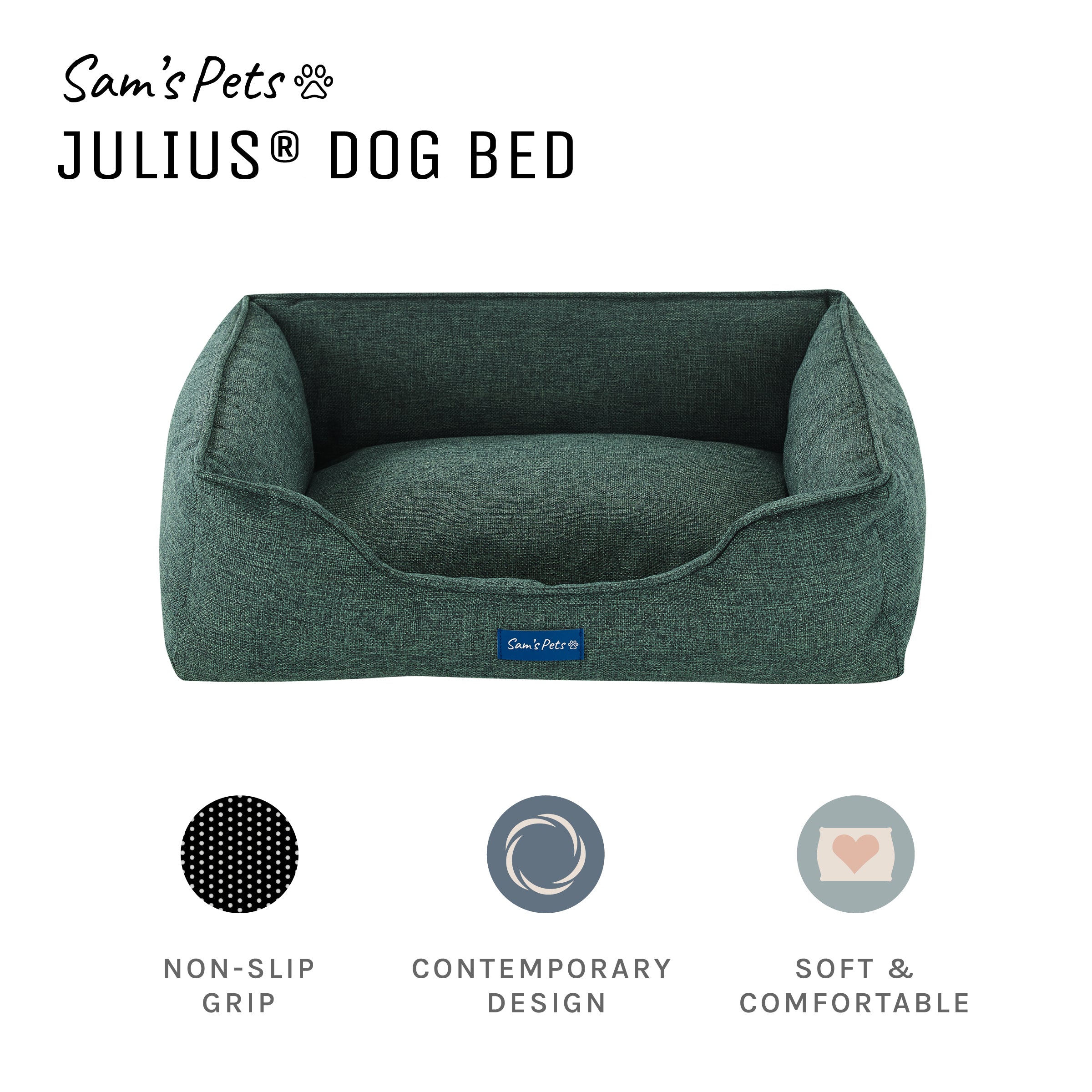 Julius® Small Green Dog Bed