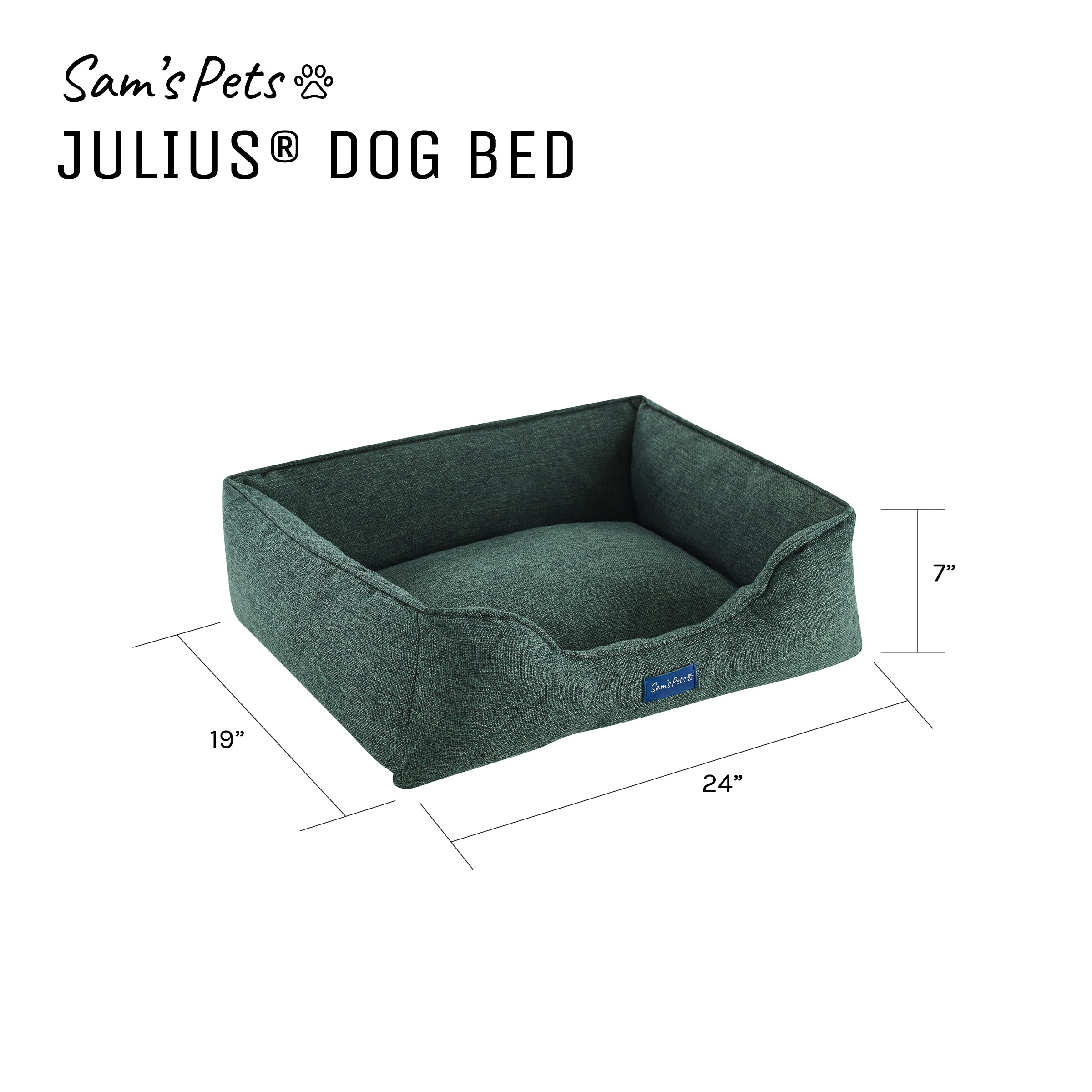 Julius® Small Green Dog Bed
