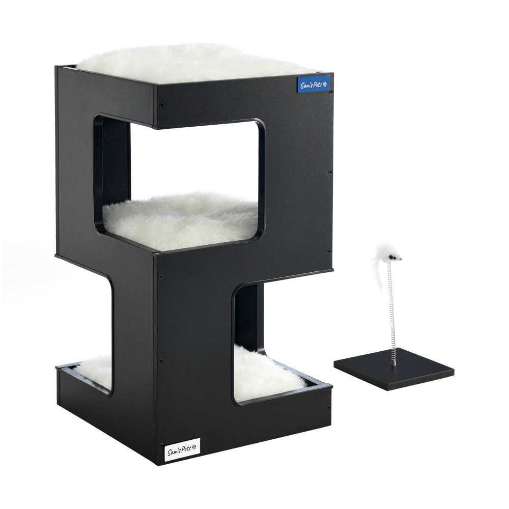 Escher Cat Tree 23.5'' In Black