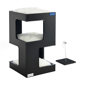 Escher Cat Tree 23.5'' In Black