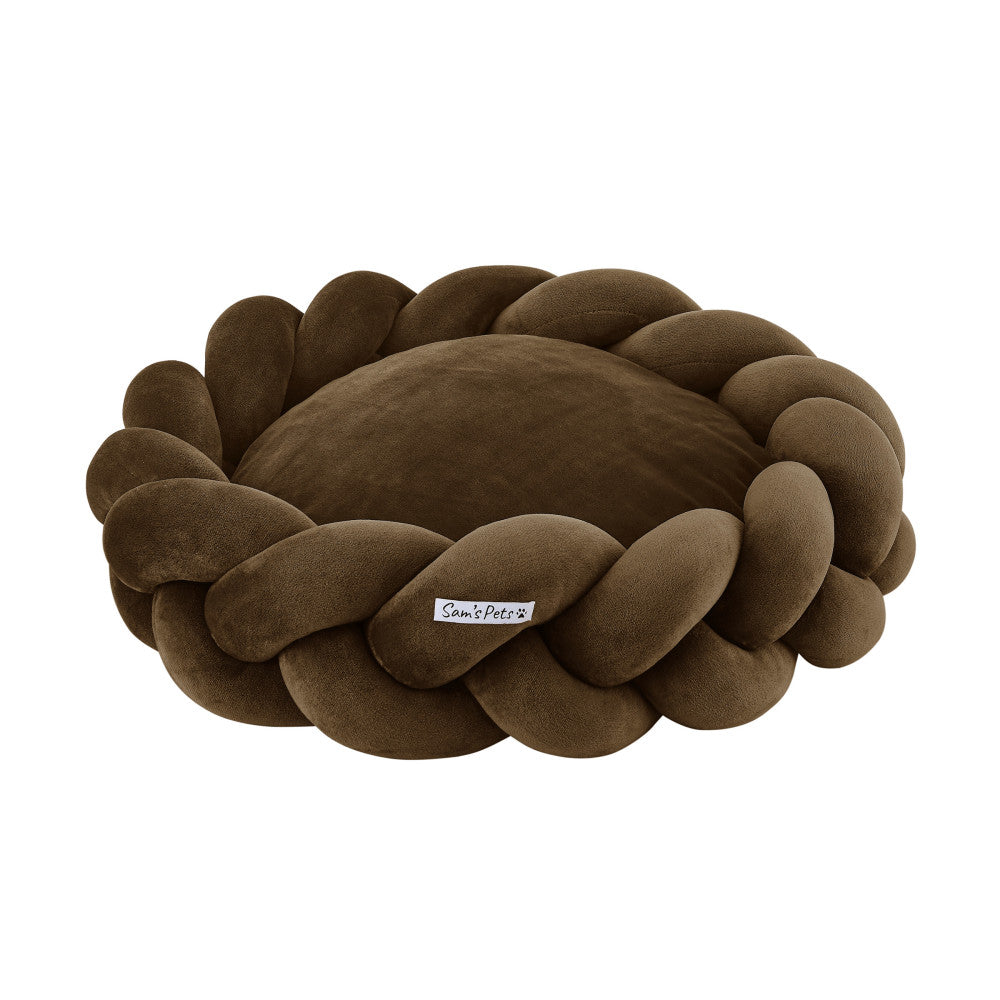 Ivy 20'' Dog Bed In Brown