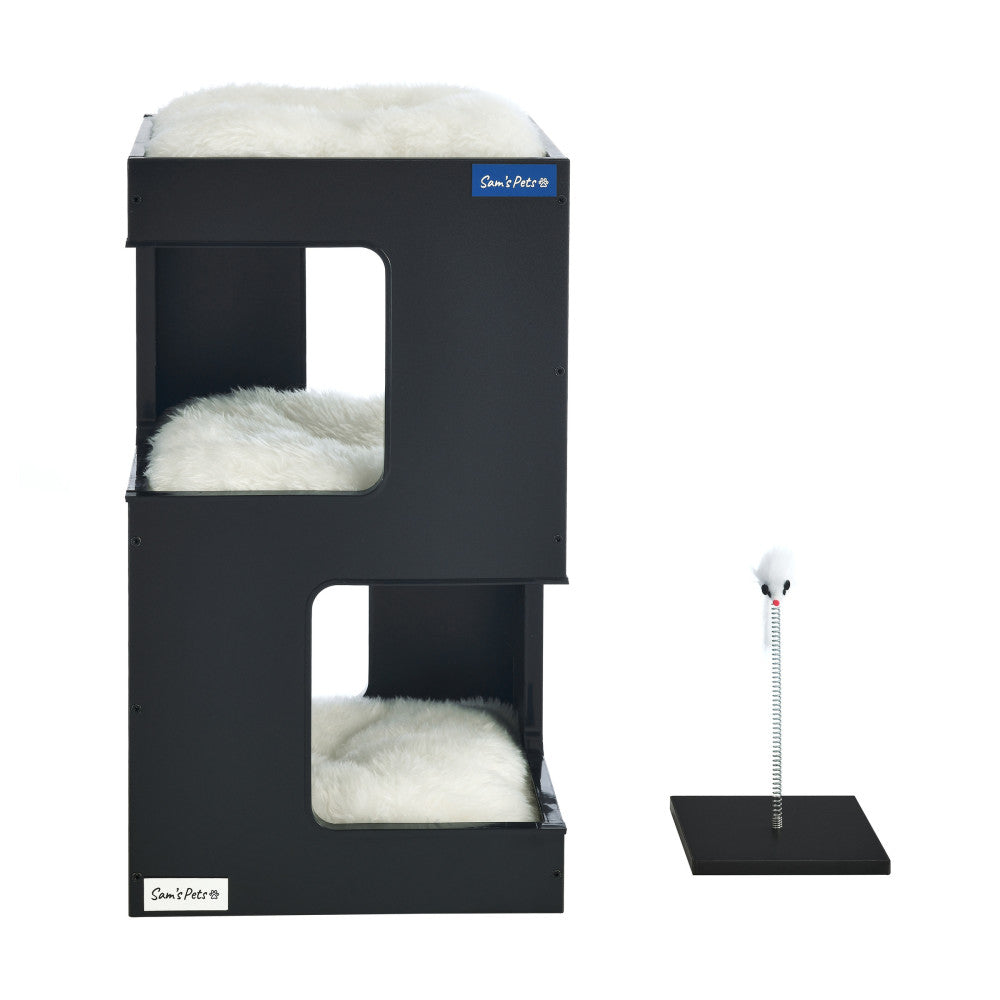 Escher Cat Tree 23.5'' In Black
