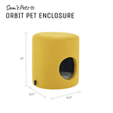 Orbit 15.75'' Pet Enclosure In Yellow