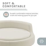 Milo 31'' Dog Bed In Ivory