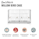 Willow 24'' Bird Cage In White