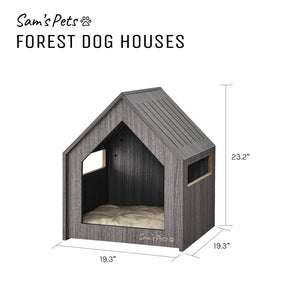 Forest 23'' Dog House In Gray
