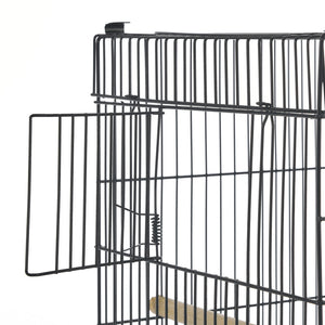 Willow 24'' Bird Cage In Black
