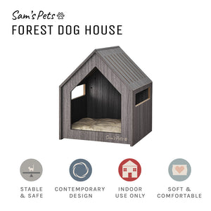 Forest 23'' Dog House In Gray